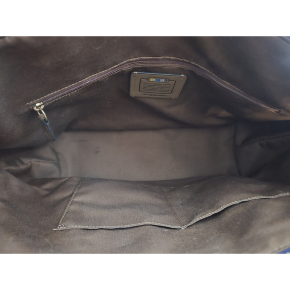 Coach City Tote In Rainbow Signature Canvas. & Matching Sunglasses Case - Picture 12 of 13